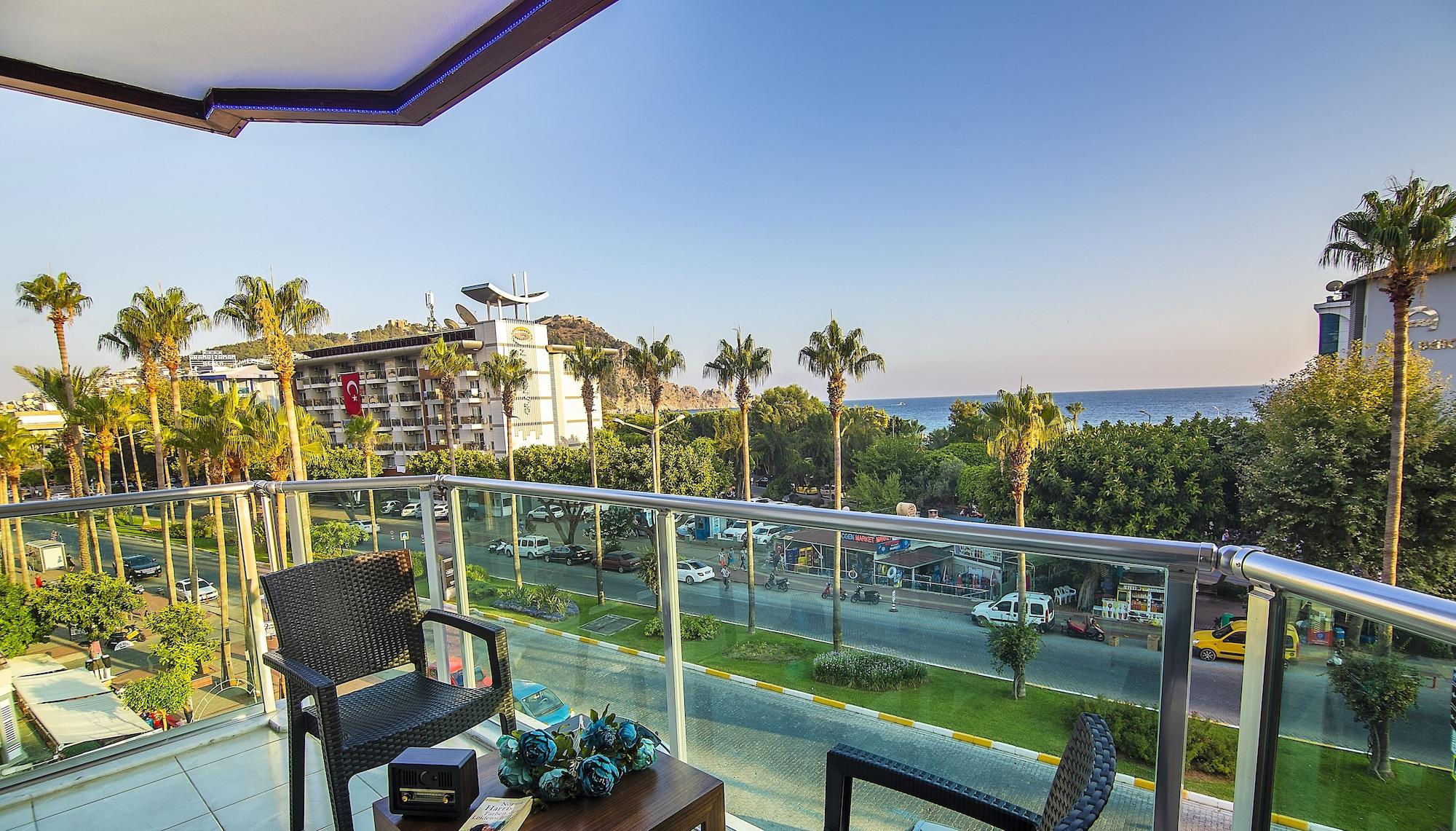 Kleopatra Blue Hawai Hotel ألانيا المظهر الخارجي الصورة